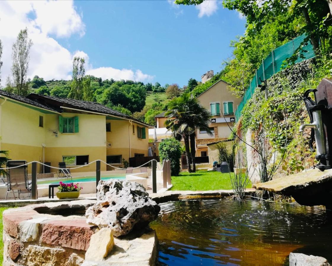 Hotel Le Moulin D'Olt La Canourgue Exterior foto